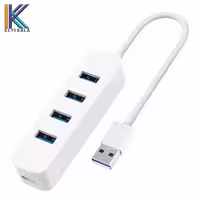 هاب 4 پورت یو اس بی 3 شیائومی Xiaomi 4 Ports USB 3 Hub XMFXQ01QM