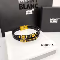 دستبند مون بلان طلایی