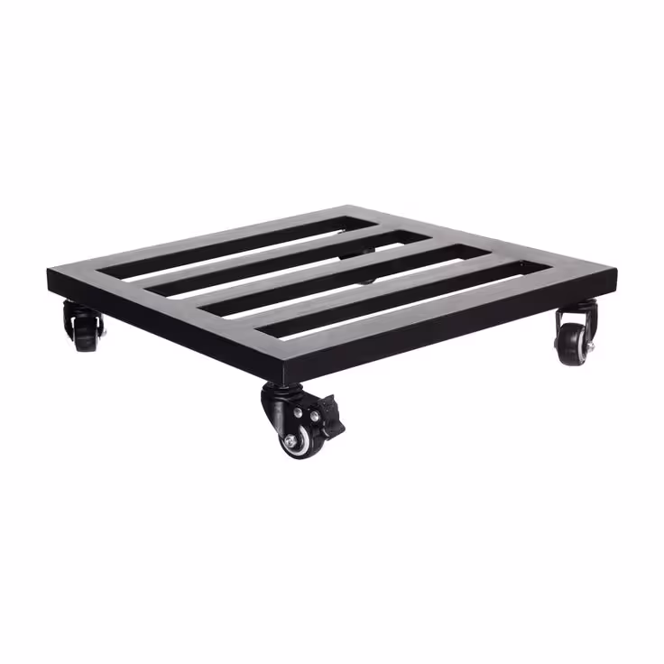 زیر گلدانی چرخدار40در40