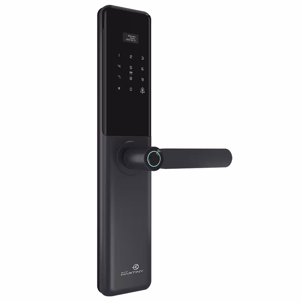 دستگیره هوشمند مدل X5 مشکی - یراقینو فروش یراق آلات کابینت و درب