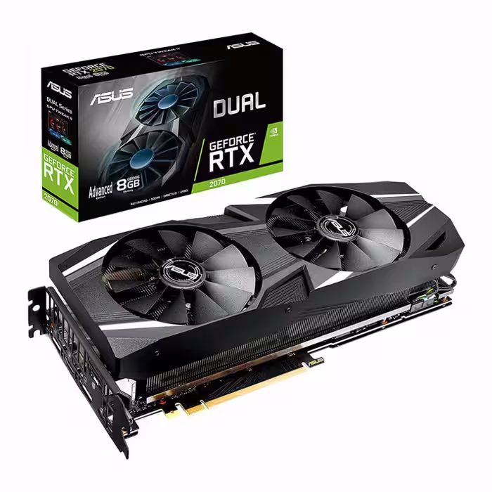 کارت گرافیک ایسوس DUAL RTX2070 A8G