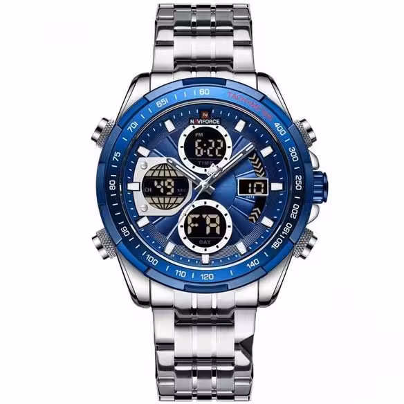 ساعت مچی مردانه نیوی فورس مدل NAVIFORCE NF9197 S/BE/BE