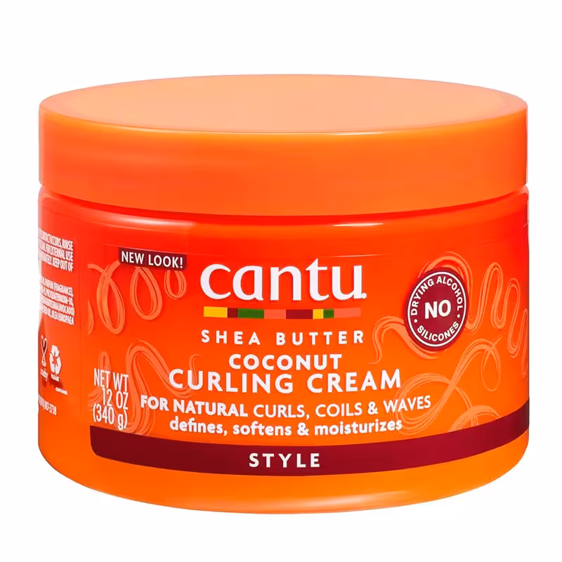 کرم فر کننده مو عصاره نارگیل کانتو Cantu حجم 340g