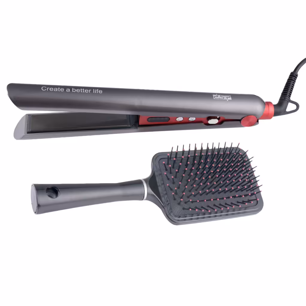 اتو مو دی اس پی مدل 10264 به همراه برس مو - کالاوما