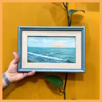 تابلو منظره اورجینال دریا