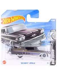 ماشین دکوری مدل 58Chevy Impala برند Hot Wheels