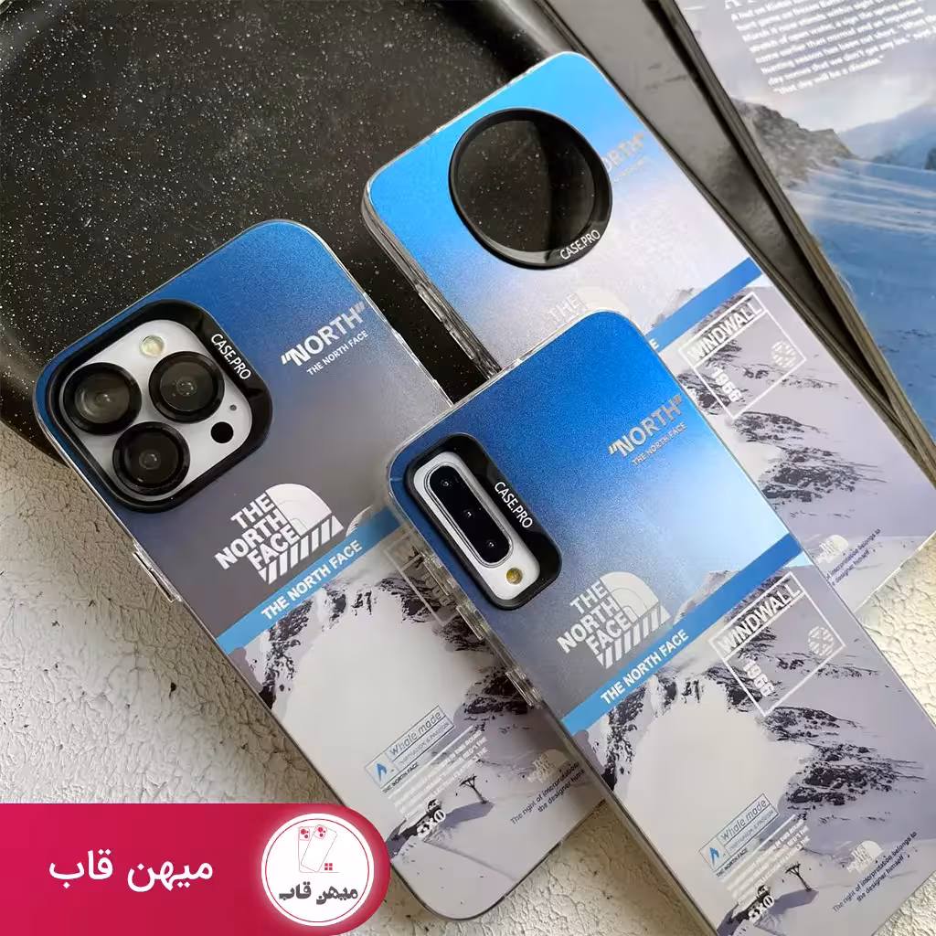قاب گوشی سامسونگ North Face WindWall هولوگرامی - کد (23616)