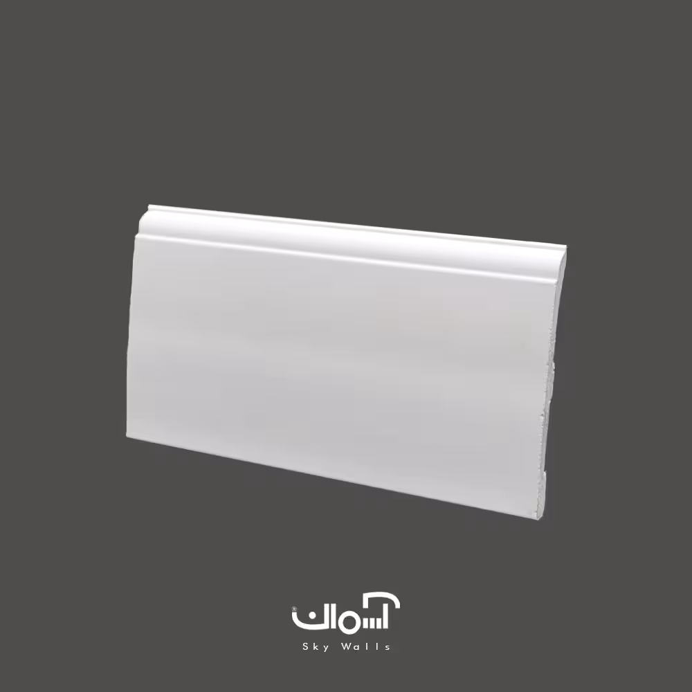 قرنیز 9 سانتی نئو کلاسیک سفید