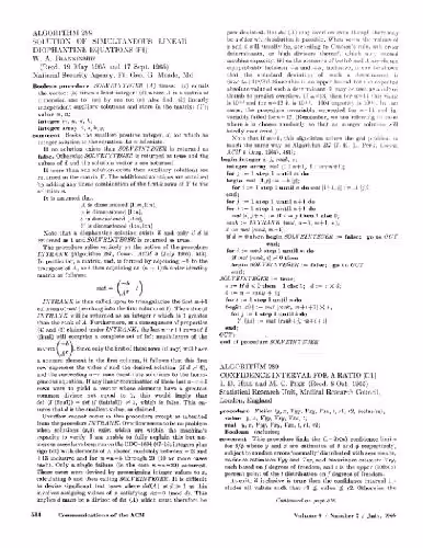 خرید و دانلود نسخه کامل کتاب Algorithm 288, Solution of linear Diophantine systems