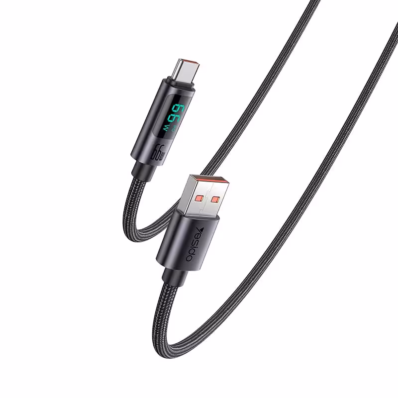 کابل USB به TYPE-C یسیدو YESIDO CA122 طول 1.2 متر 66W
