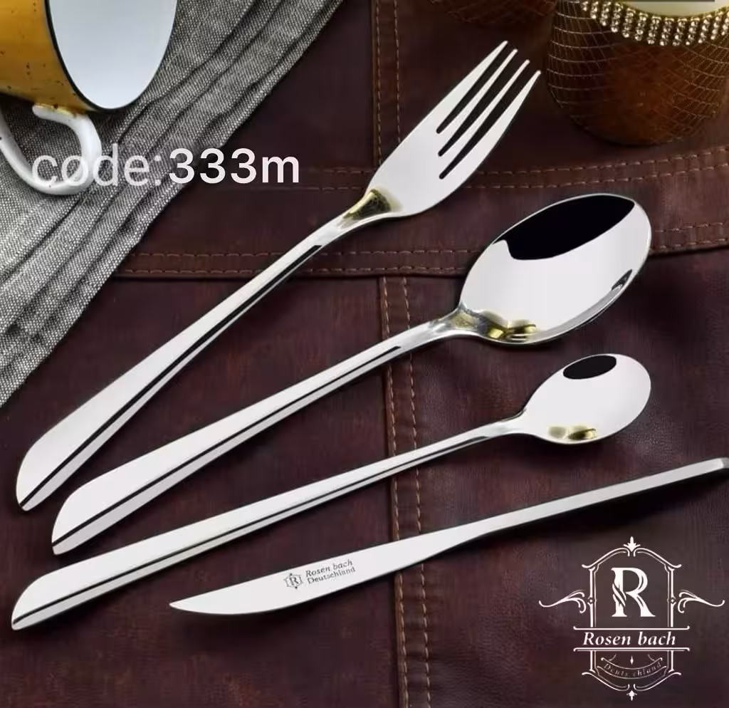 سرویس قاشق و چنگال 30 نفره رزنباخ آلمان با گارانتی مادام العمر