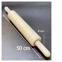 وردنه تفلون چرخشی قطر 8 سانت