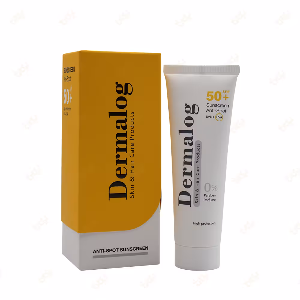 کرم ضد آفتاب درمالوگ مدل anti spot حجم 50 میلی لیتر