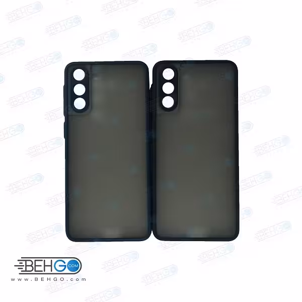 قاب S21 PLUS کاور محافظ اس 21 پلاس گارد مدل پشت مات اصلی با برجستگی لنز دوربین دور سیلیکونی گوشی سامسونگ S21 PLUS