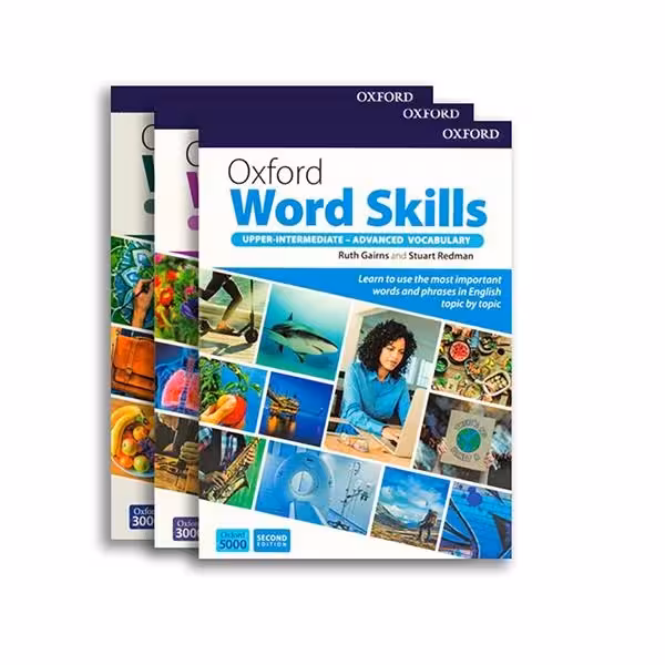 پک 3 جلدی آکسفورد ورد اسکیلز | کتاب انگلیسی Oxford Word Skills 2nd
