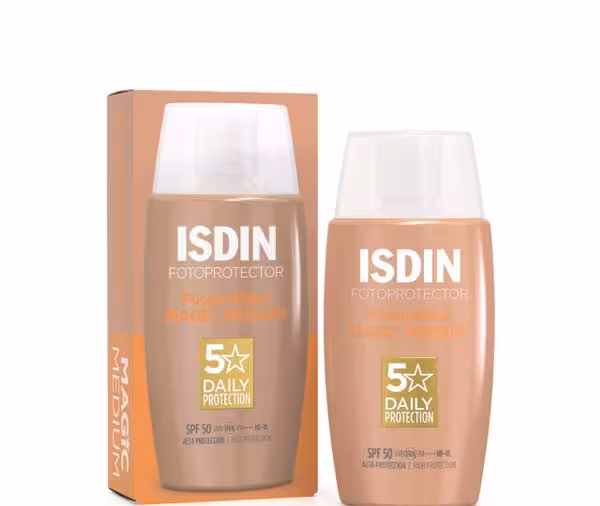 ضدآفتاب فیوژن واتر رنگی مجیک مدیوم SPF 50 با ضمانت اصالت