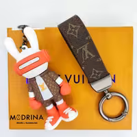 جاکلیدی و آویز کیف قرمز لویی ویتون (Louis Vuitton)