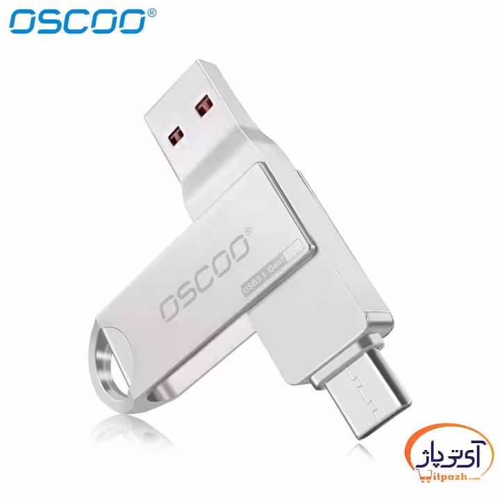 فلش مموری USB 3.1 اوسکو ظرفیت 256 گیگابایت OSCOO CU-002 Type C