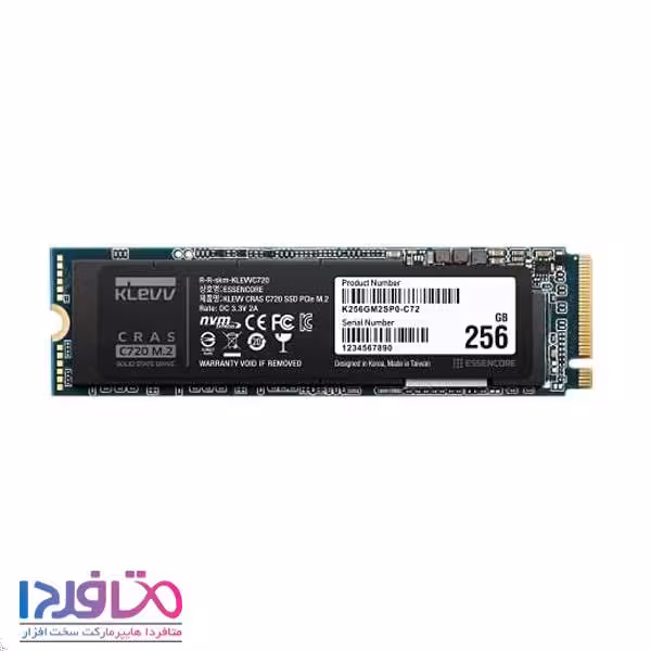 اس اس دی کلو مدل CRAS C720 M.2 ظرفیت 256 گیگابایت