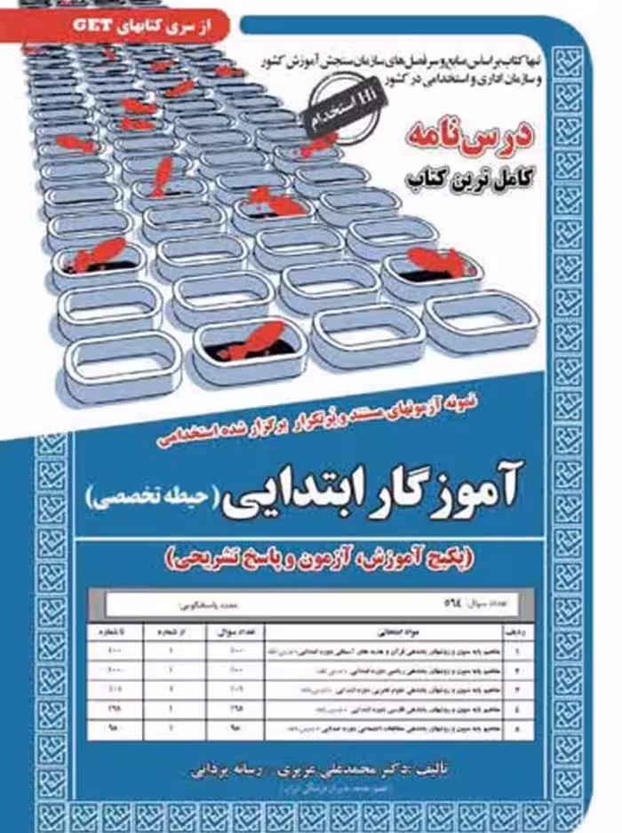 استخدامی آموزگار ابتدایی ( حیطه تخصصی) عزیزی سامان سنجش