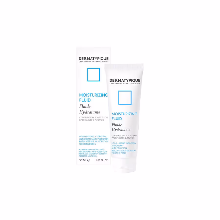فلوئید مرطوب کننده و آبرسان پوست چرب درماتیپیک | 50 میل