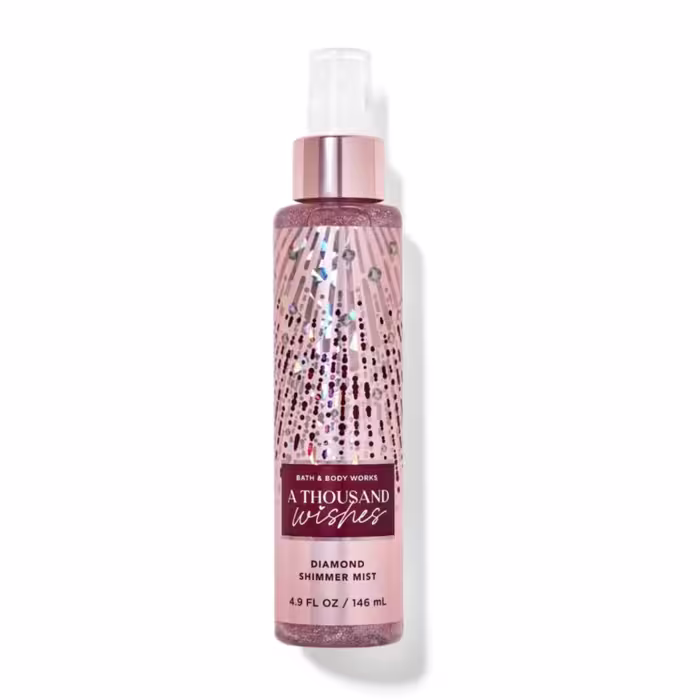شیمر میست توزند ویشز بث اند بادی (BATH & BODY – A Thousand Wishes Shimmer Body Mist)