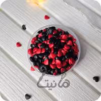 ترافل قلب قرمز مشکی 100 گرمی