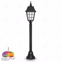 چراغ پارکی مدل ونیز پایه ترنج شب تاب