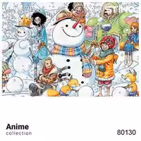 پازل شیشه ای استینو 260 تکه طرح انیمه (کد 80130)،(باجعبه)