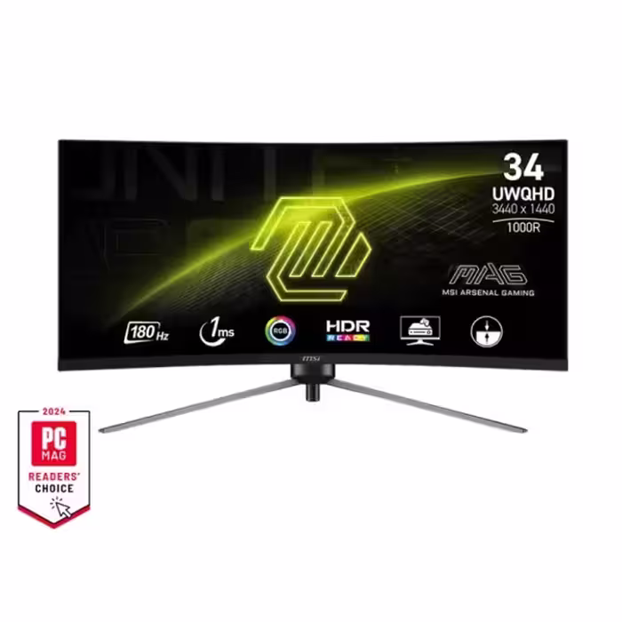 مانیتور 34 اینچ خمیده گیمینگ ام اس آی | MSI MAG345CQR