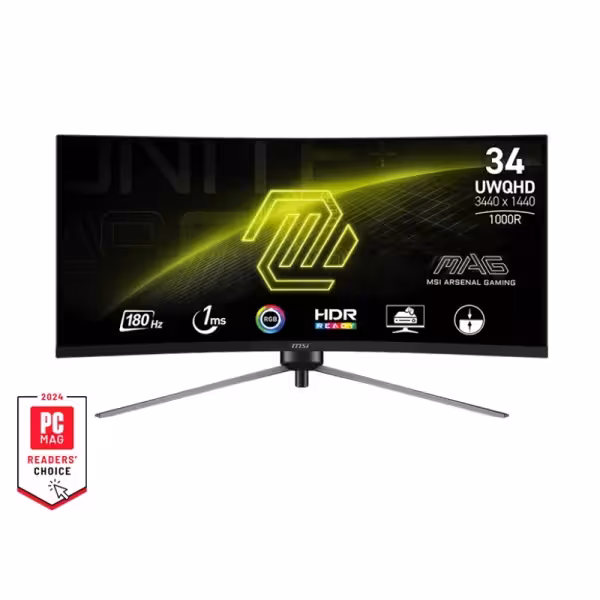 مانیتور 34 اینچ خمیده گیمینگ ام اس آی | MSI MAG345CQR