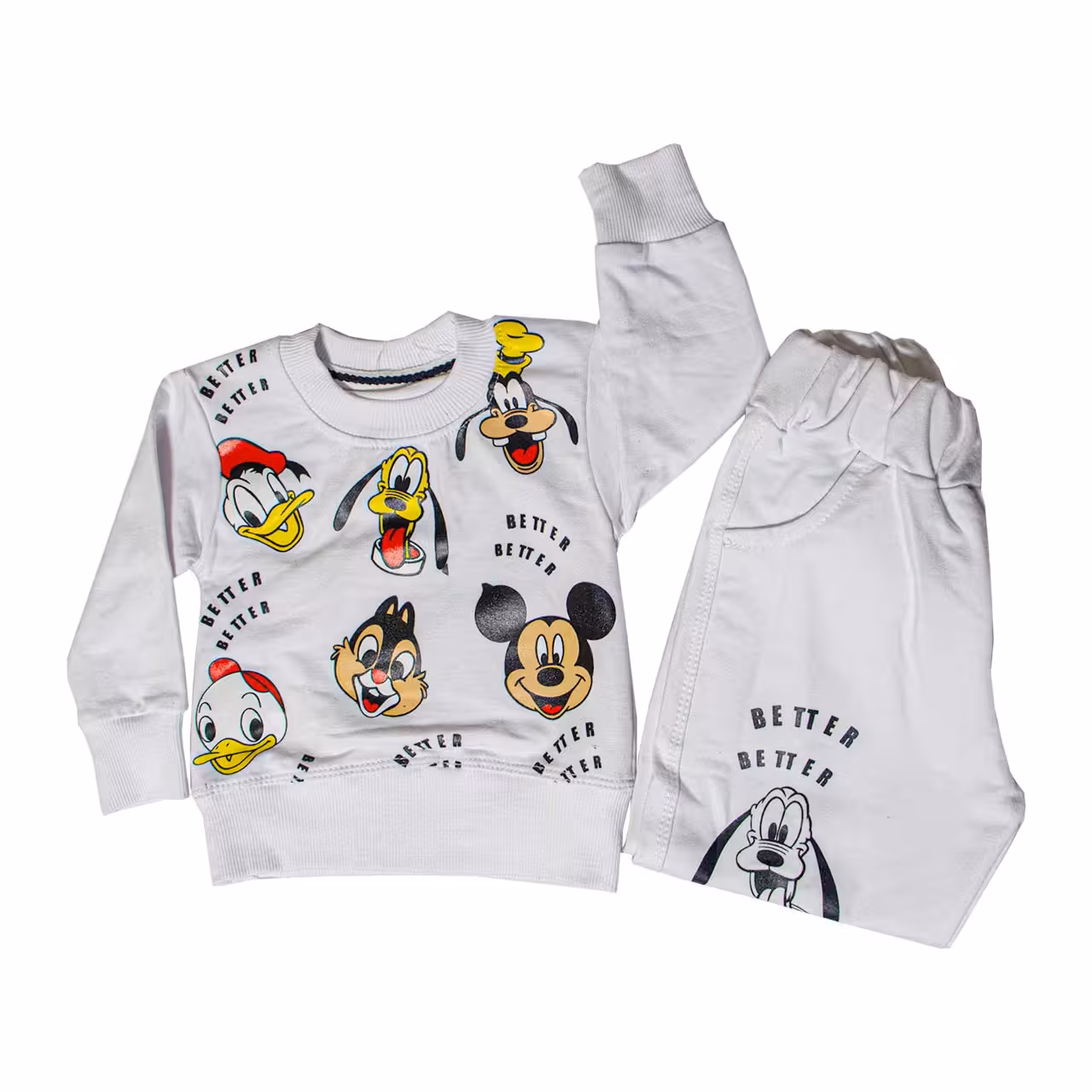 ست بلوز و شلوار نوزادی کد 01