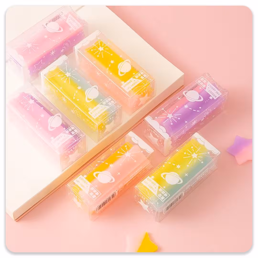 پاک کن ژله ای مغزدار سیاره (مدل رندوم)