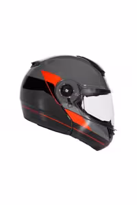 کلاه کاسکت موتورسیکلت چند رنگ ZS 3050 BE7 GRAY RED FARE WLEMET OPEN ZEUS
