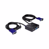 سوییچ KVM دو پورت USB برند دی-لینک مدل KVM-222