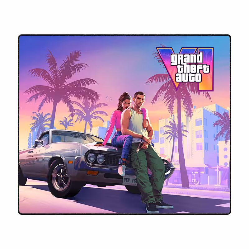 ماوس پد گیمینگ طرح GTA Vi