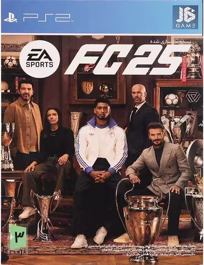 بازی FC 25 برای PS2 جی بی