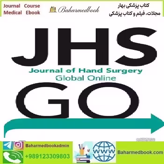 Journal of Hand Surgery Global Online Volume 3 Issue 1 to 6 20