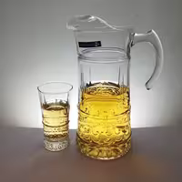 ست پارچ و لیوان لومینارک مدل پرستیژ بسته 7 عددی