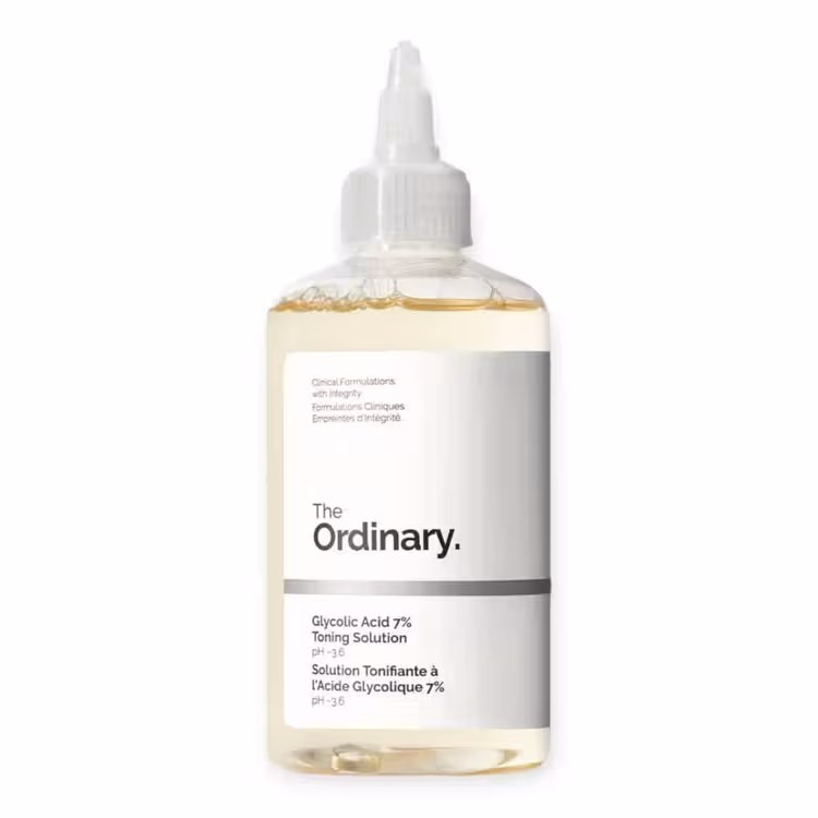 تونر گلیکولیک اسید 7% اوردینریordinary لایه بردار و شفاف کننده