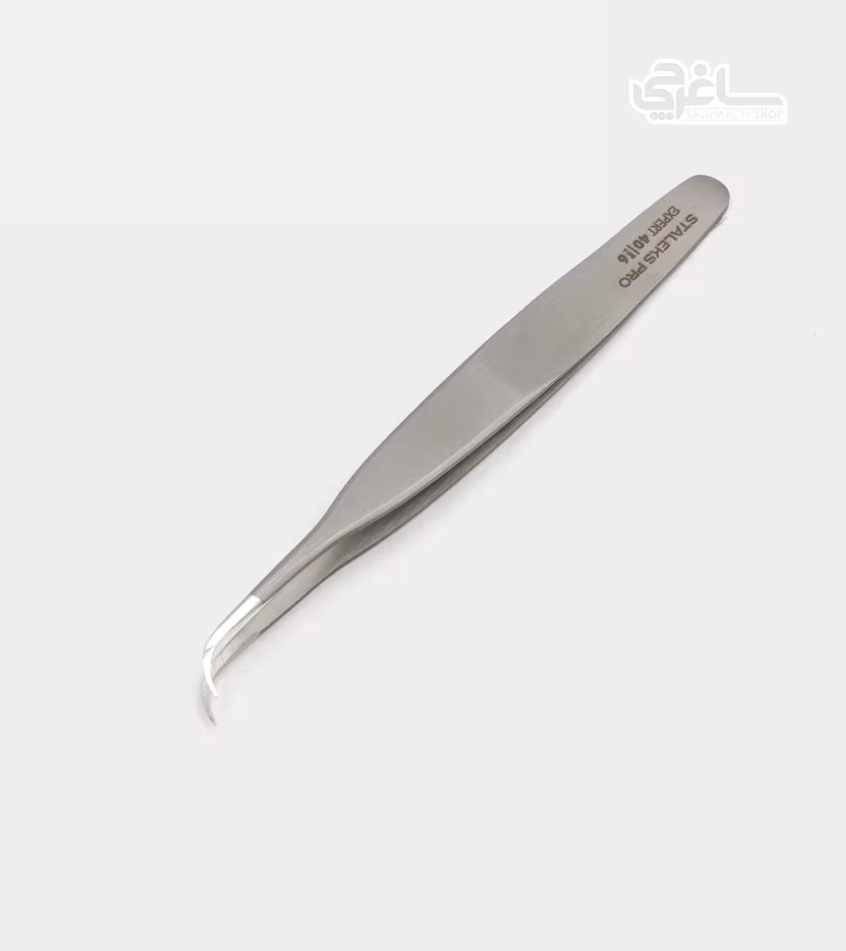 پنس حرفه‌ای مژه برند STALEKS PRO مدل 40/6