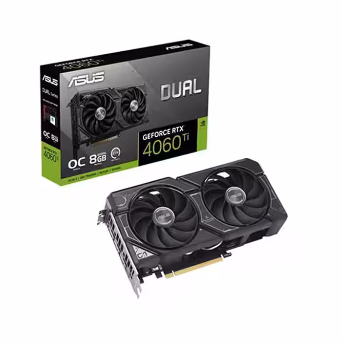 کارت گرافیک ایسوس Dual GeForce RTX 4060 Ti OC 8GB GDDR6