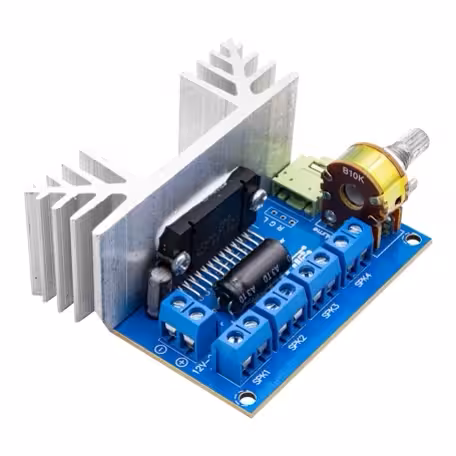 ماژول آمپلی فایر 4x45W با تراشه TDA7388 ایرانیک | amazonchi