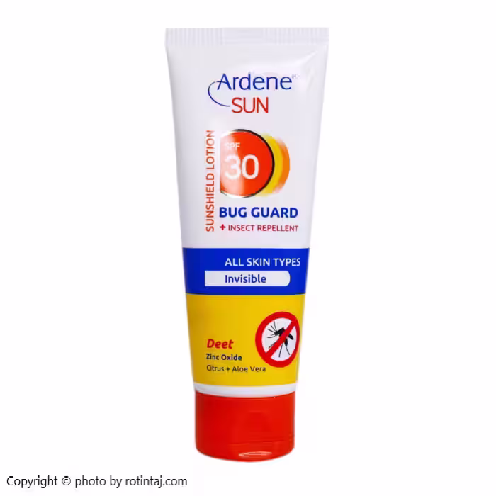 لوسیون ضد آفتاب SPF30 دافع حشرات آردن