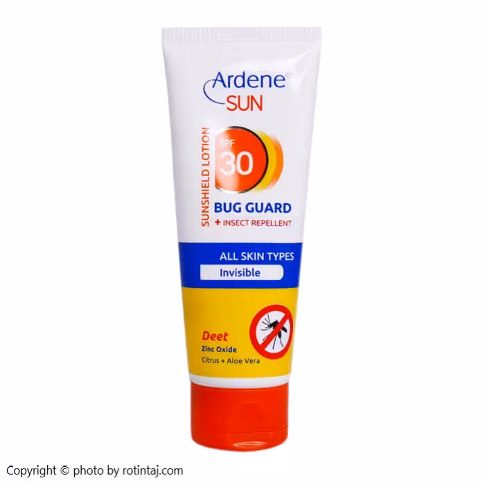 لوسیون ضد آفتاب SPF30 دافع حشرات آردن