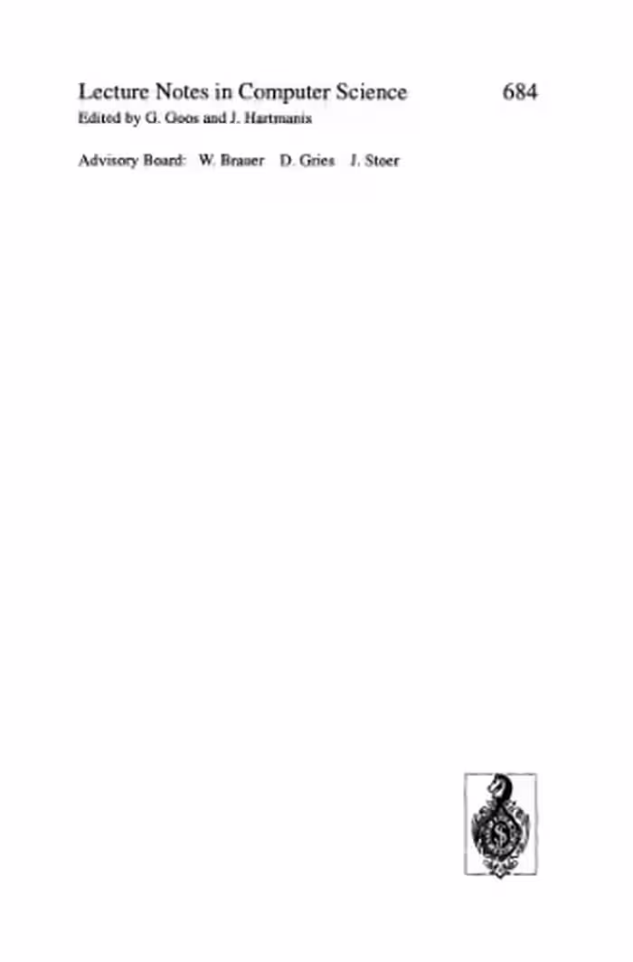 خرید و دانلود نسخه کامل کتاب Combinatorial Pattern Matching: 4th Annual Symposium, CPM 93 Padova, Italy, June 2–4, 1993 Proceedings