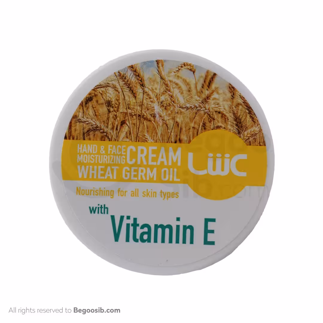 کرم مرطوب کننده کاسه ای با عصاره روغن جوانه گندم عش 100 میلی لیتری