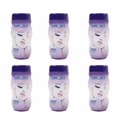 دستمال مرطوب وی کر مدل 06 مجموعه 6 عددی