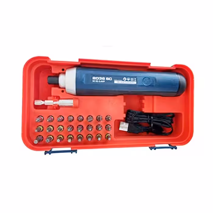 پیچ گوشتی شارژی توسن مدل 2036SC مجموعه 25 عددی