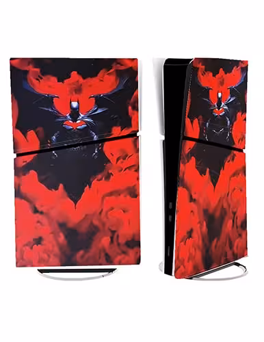 برچسب کنسول PS5 SLIM (GO) طرح بتمن BATMAN